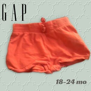 👍*GUC* GAP | 18 m | Orange Toddler puffy Shorts